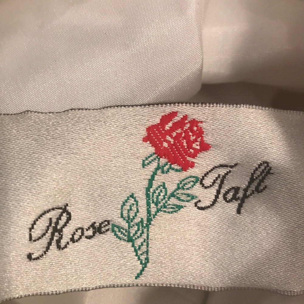 Gorgeous Rose Taft beaded gown. Worn twice